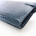 Hermes Bleu Covert Alligato...