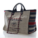 Chanel Large Canvas Striped...