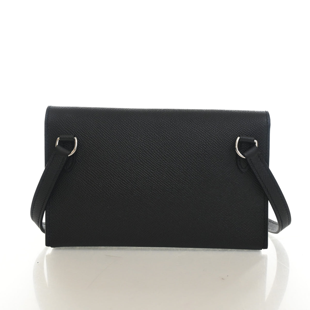 Hermes Noir Epsom Hermesnap Wallet, photo 10 of 12