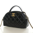 Chanel Glazed Calfskin CC D...