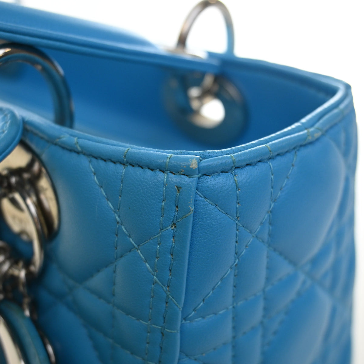 Christian Dior Medium Lambskin Lady Dior, photo 16 of 21