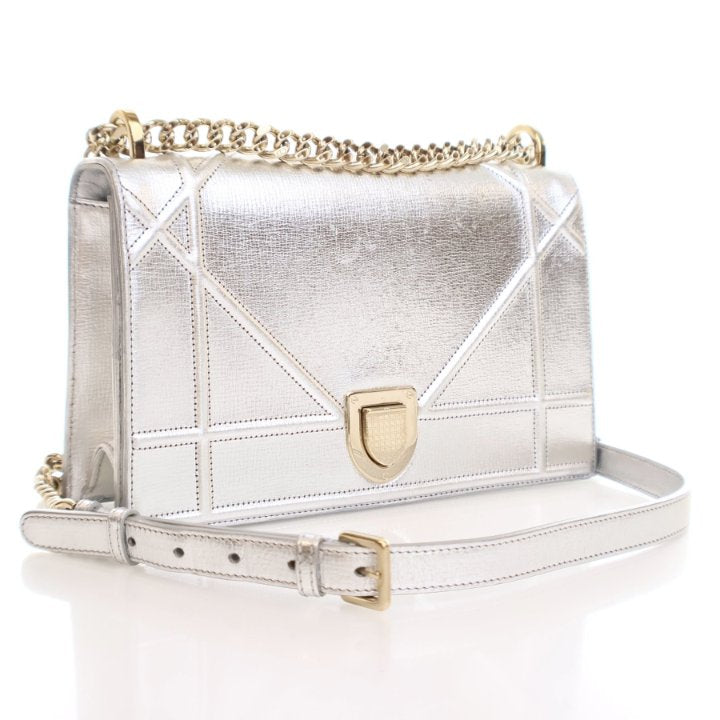 Dior Medium Grained Calfskin Diorama Flap Bag