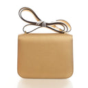 Hermes Bronze Dore Chevre C...