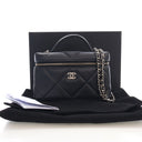 Chanel Caviar Slim Vanity T...