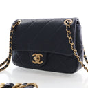 Chanel Mini Caviar Square F...