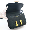 Hermes Vert Cypress Alligat...