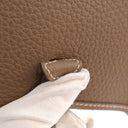 Hermes Etoupe Clemence Evel...