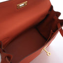 Hermes Orange Poppy Togo Re...