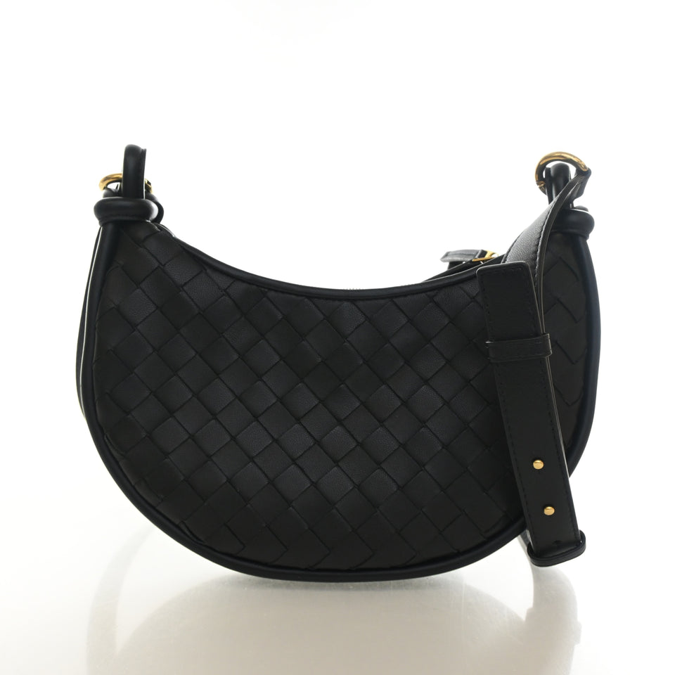 Bottega Veneta Intrecciato Gemelli Messenger Bag