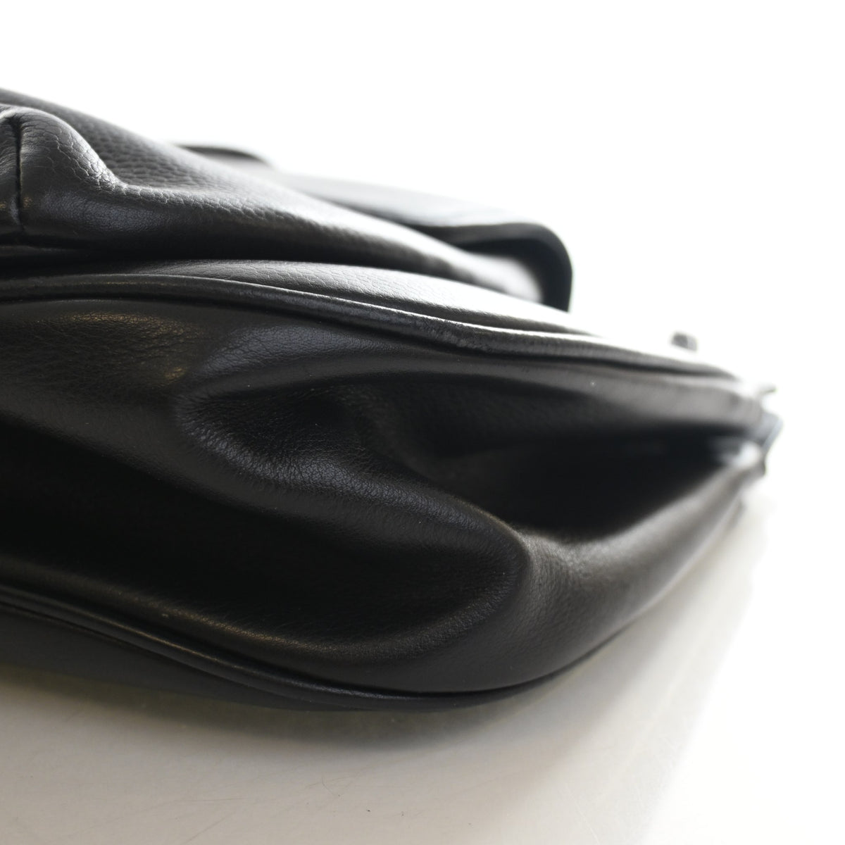 Chanel Vintage Calfskin Mademoiselle Lock Shoulder Bag, photo 8 of 15