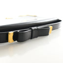 Prada Spazzolato Bow Pochette 
