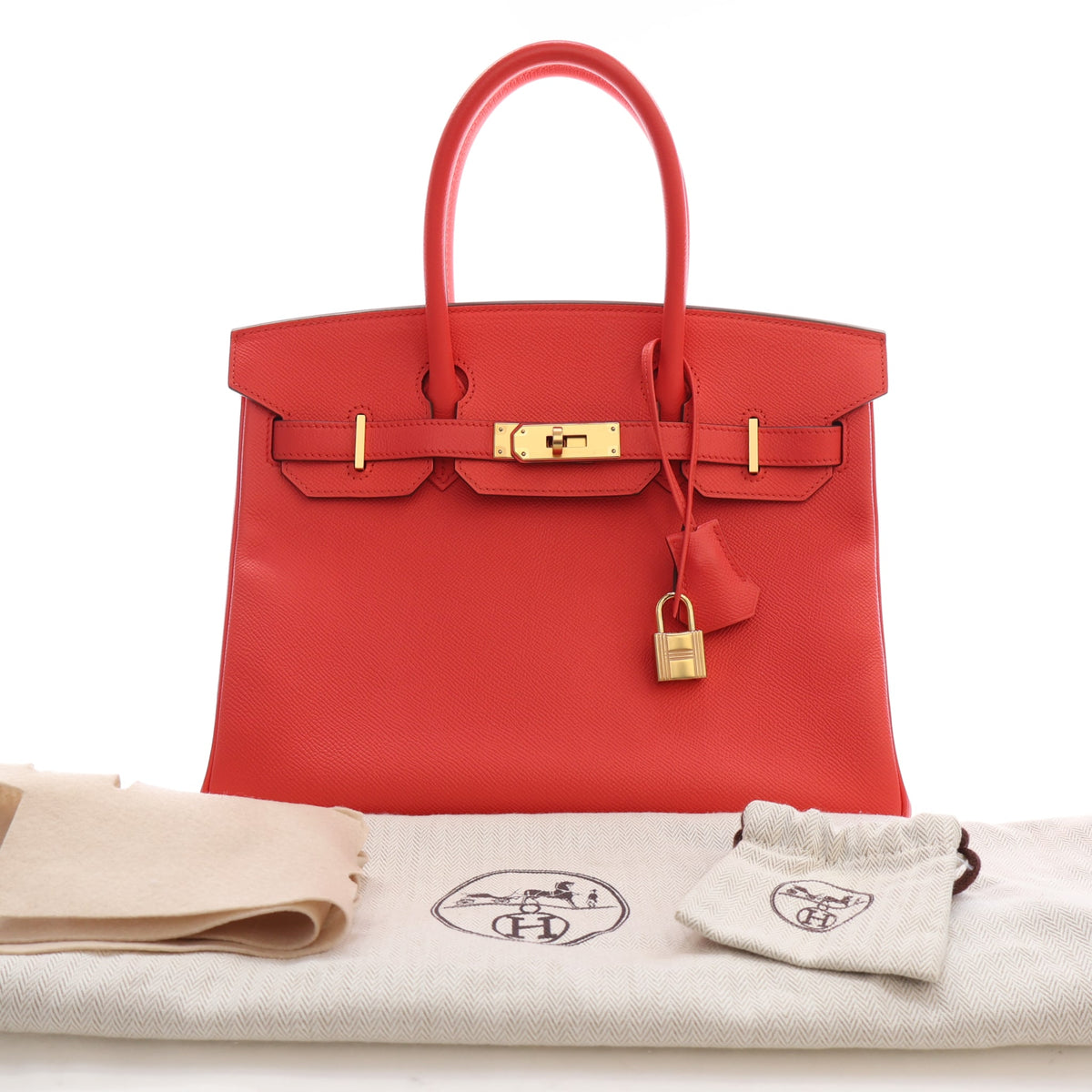 Hermes Rose Jaipur Epsom Birkin 30, photo 23 of 23