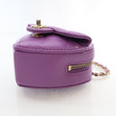Chanel Mini Purple Lambskin...