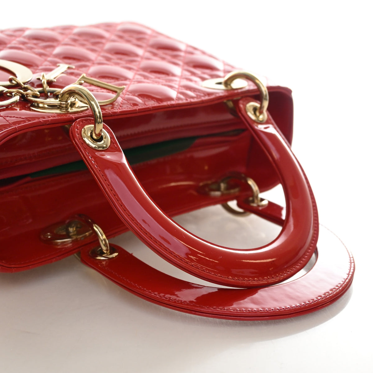 Christian Dior Medium Patent Lady Dior, photo 10 of 17