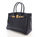 Hermes Noir Togo Birkin 3 i...