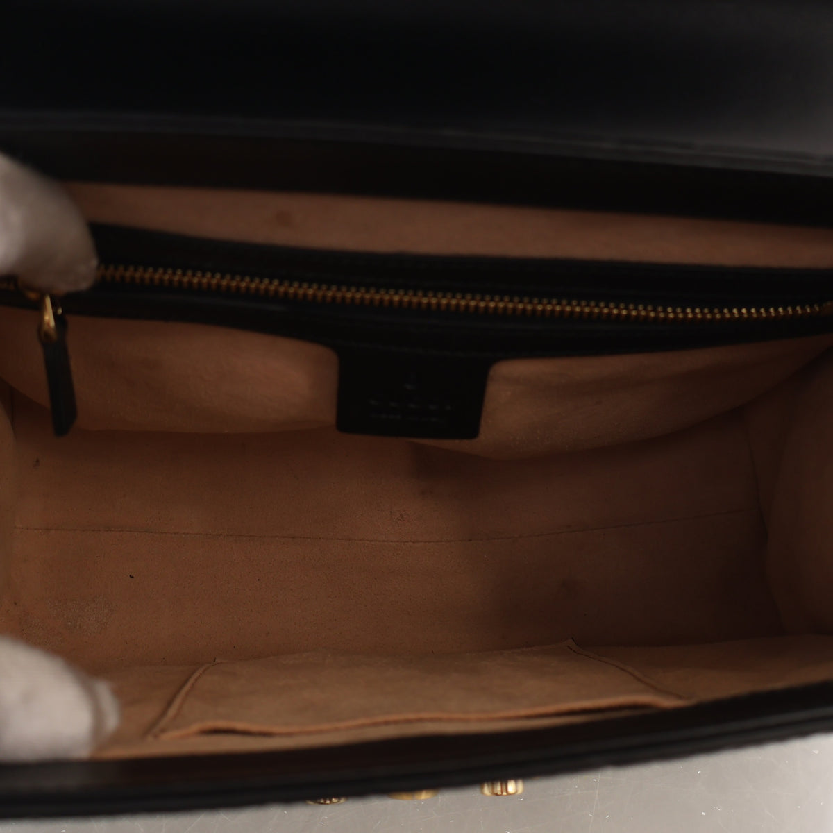 Gucci Small Guccissima Padlock Top Handle Bag, photo 14 of 21