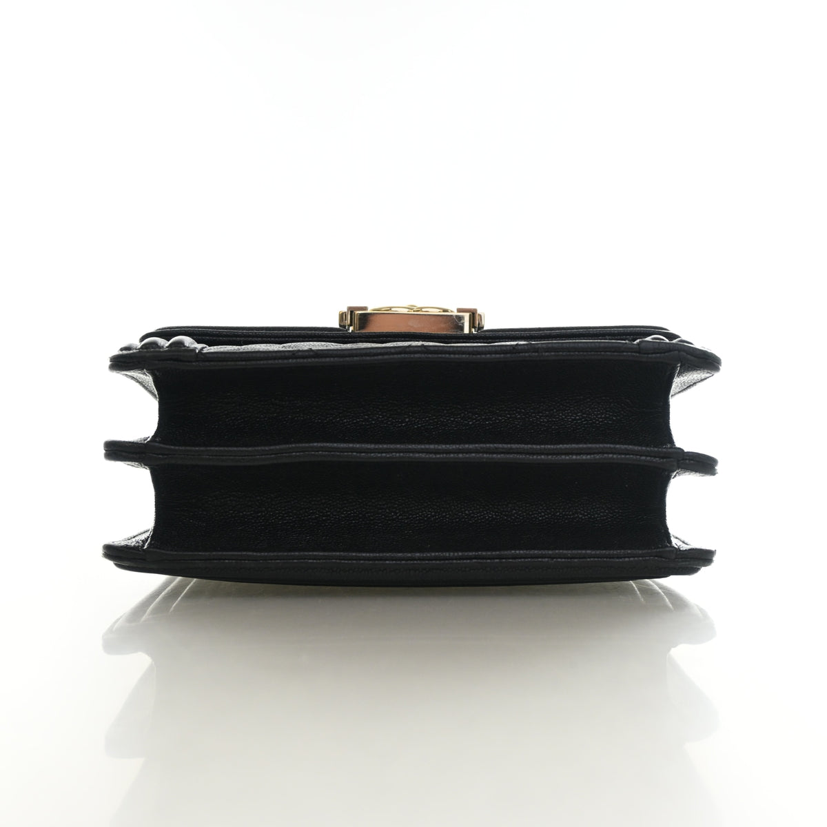 Pre-Owned Chanel Boy Bag Caviar Leather North South, side profile, photo 9 of 15