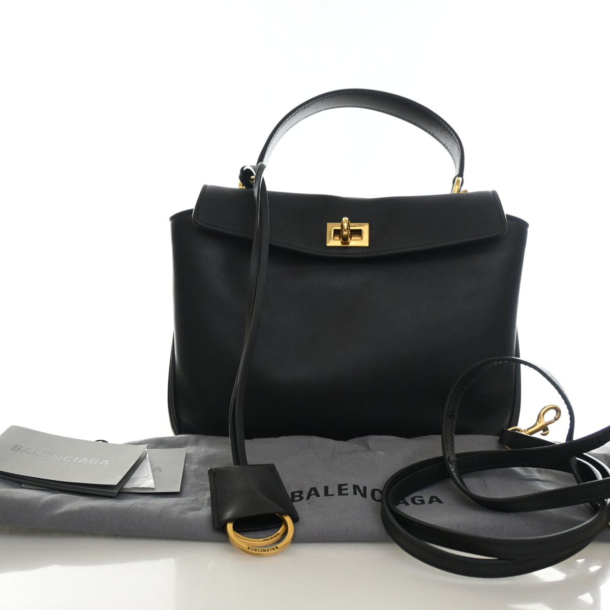 Balenciaga Mini Calfskin Rodeo Handbag, photo 15 of 15