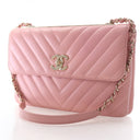Chanel Lambskin Trendy CC F...