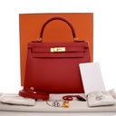 Hermes Rouge Casaque Epsom ...