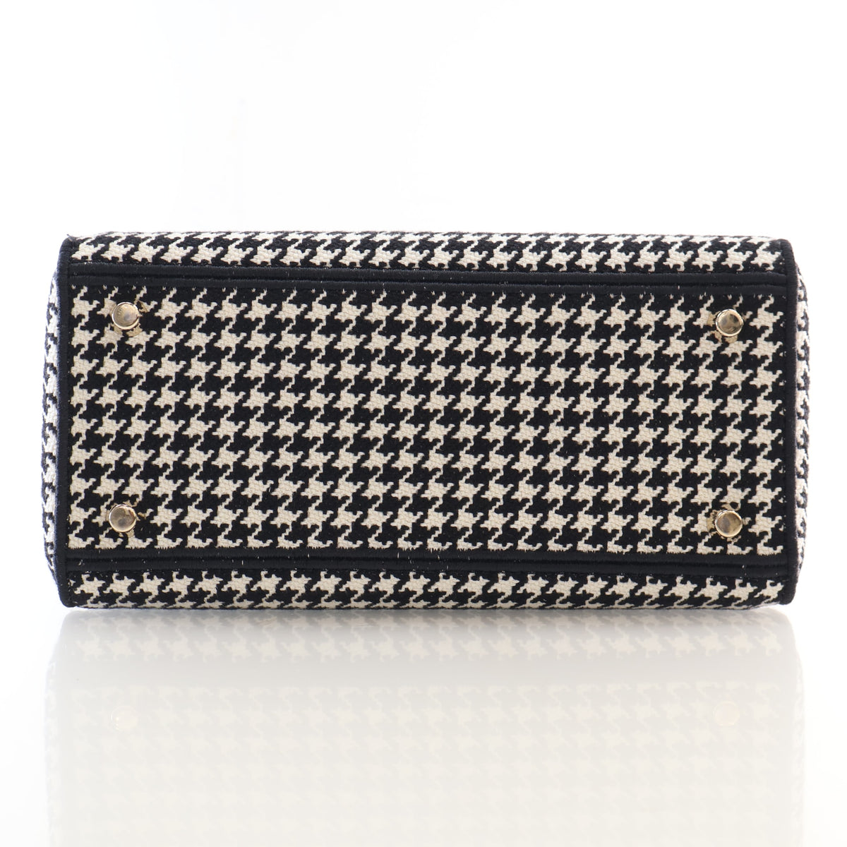 Pre-Owned Christian Dior Lady Dior Medium Canvas, front view