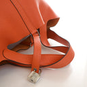 Hermes Orange Clemence Pico...