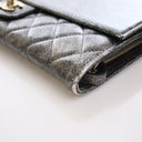 Chanel Cracked Metallic Cal...