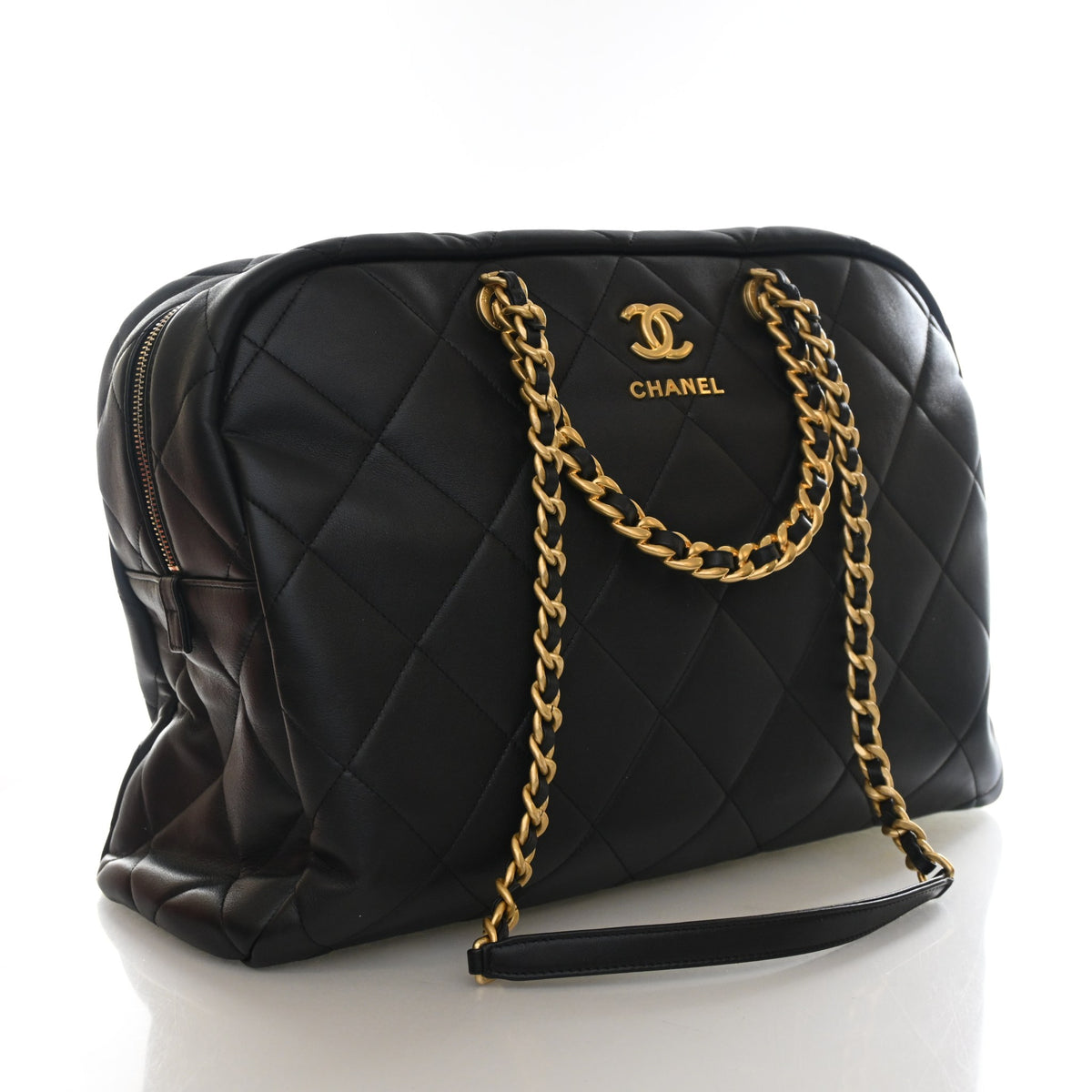Chanel Maxi Calfskin Travel Bowling Bag, photo 2 of 15