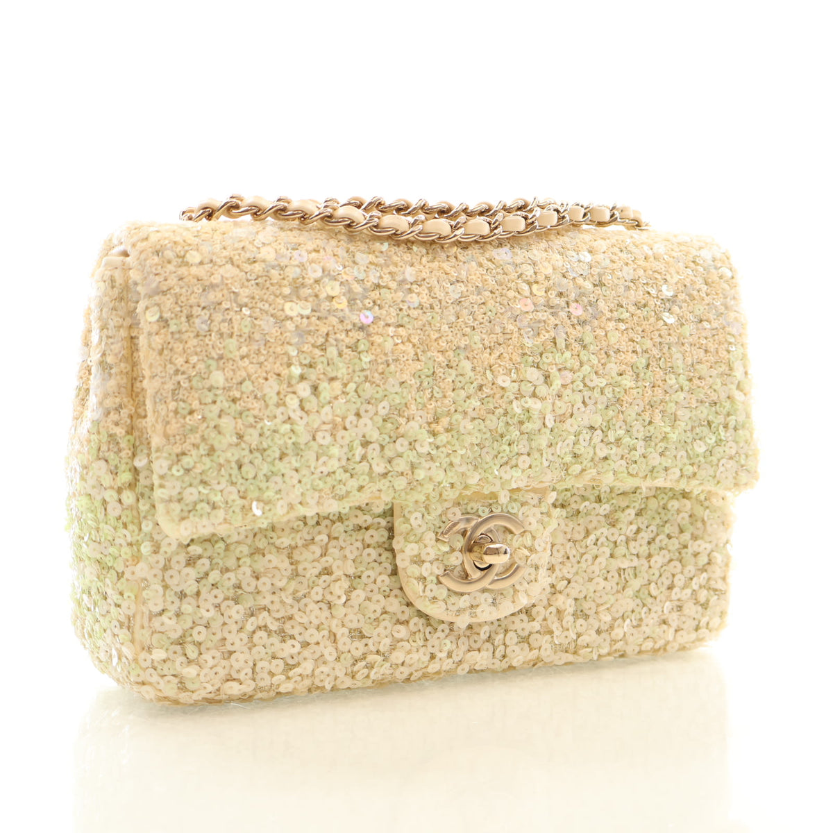 Chanel Mini Sequin CC Flap Bag, photo 2 of 15