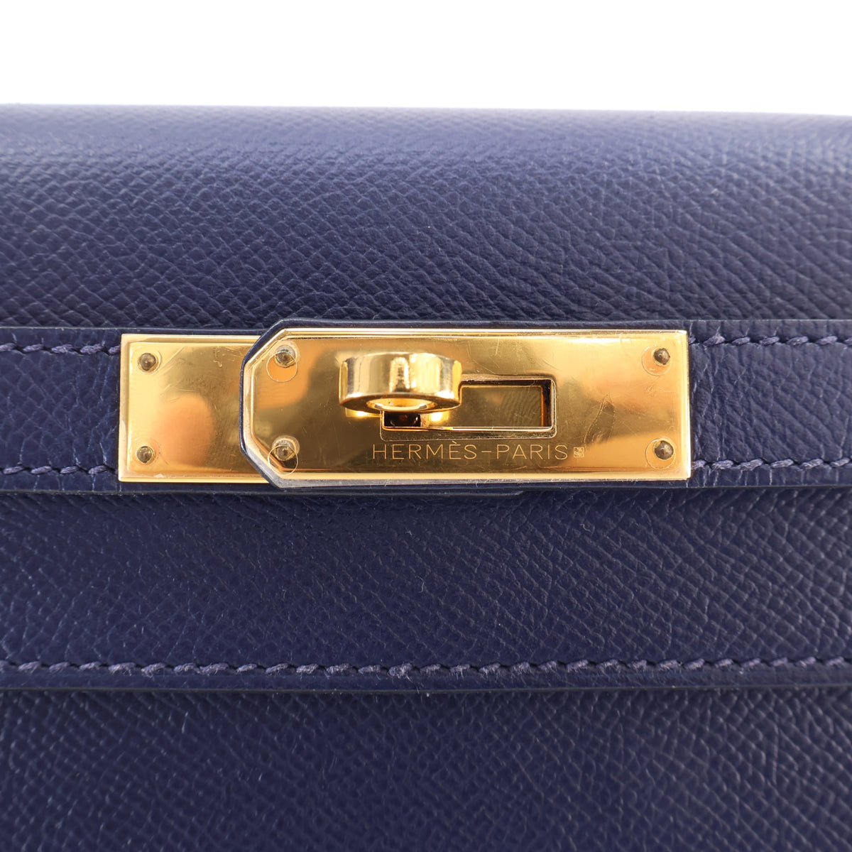 Hermes Bleu Indigo Epsom Sellier Kelly 28, photo 4 of 16
