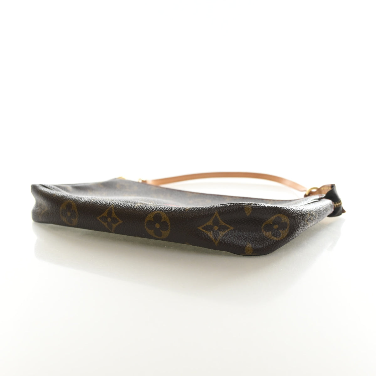 Vintage Louis Vuitton Pochette Monogram Cerises Accessoires, side profile, photo 7 of 15