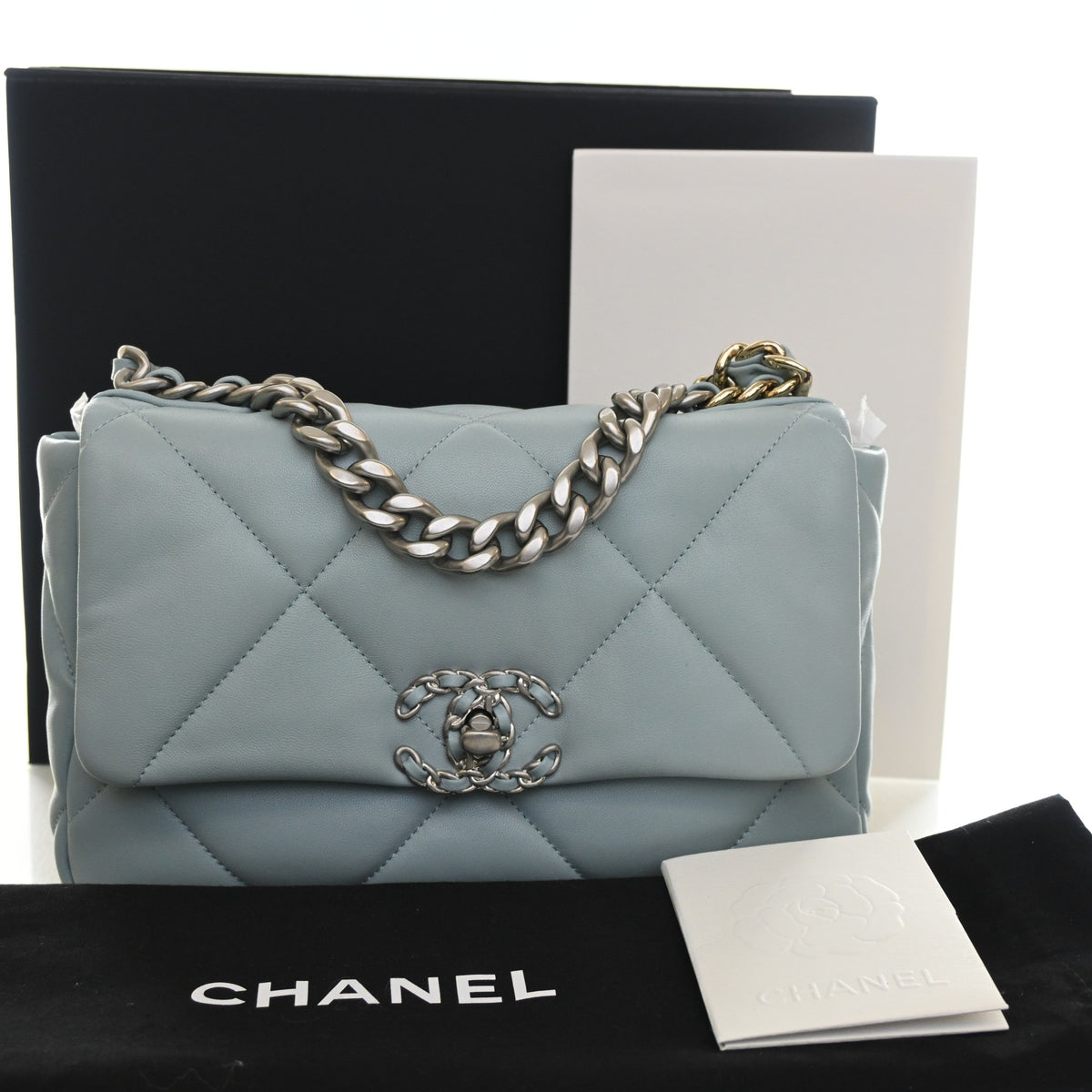Chanel Medium Lambskin 19 Flap Bag, photo 14 of 14