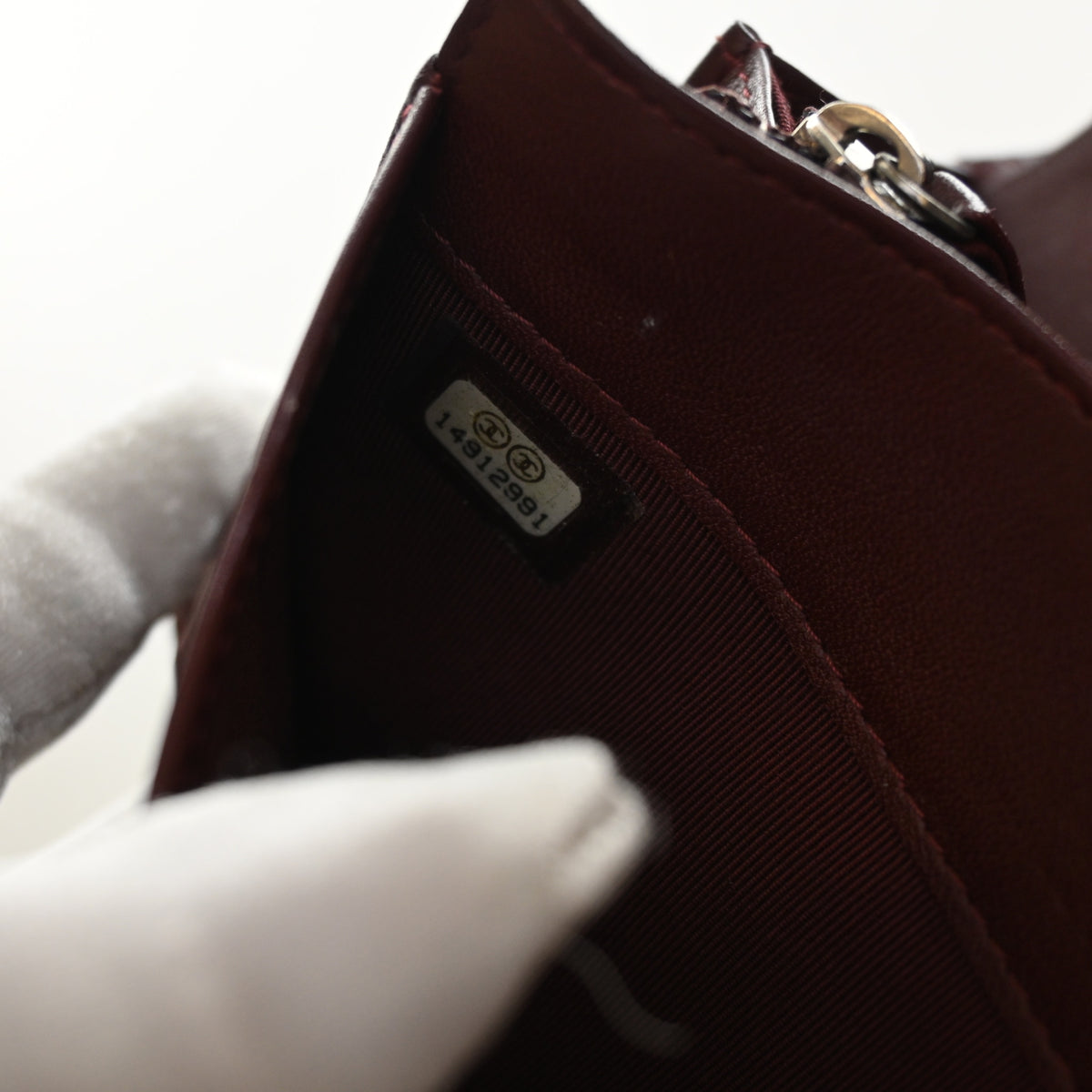Chanel Caviar Classic Long Bi Fold Wallet, photo 12 of 14
