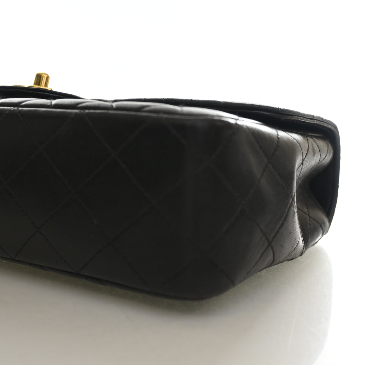 Chanel Vintage Medium Lambskin Rectangular Kelly Top Handle, photo 8 of 22