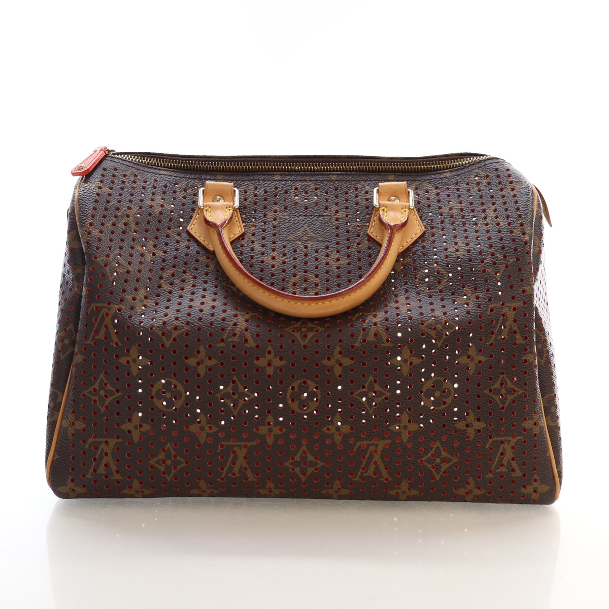Pre-Owned Louis Vuitton Speedy 30 Monogram Perforated, front view
