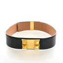 Hermes Vintage Noir Swift C...