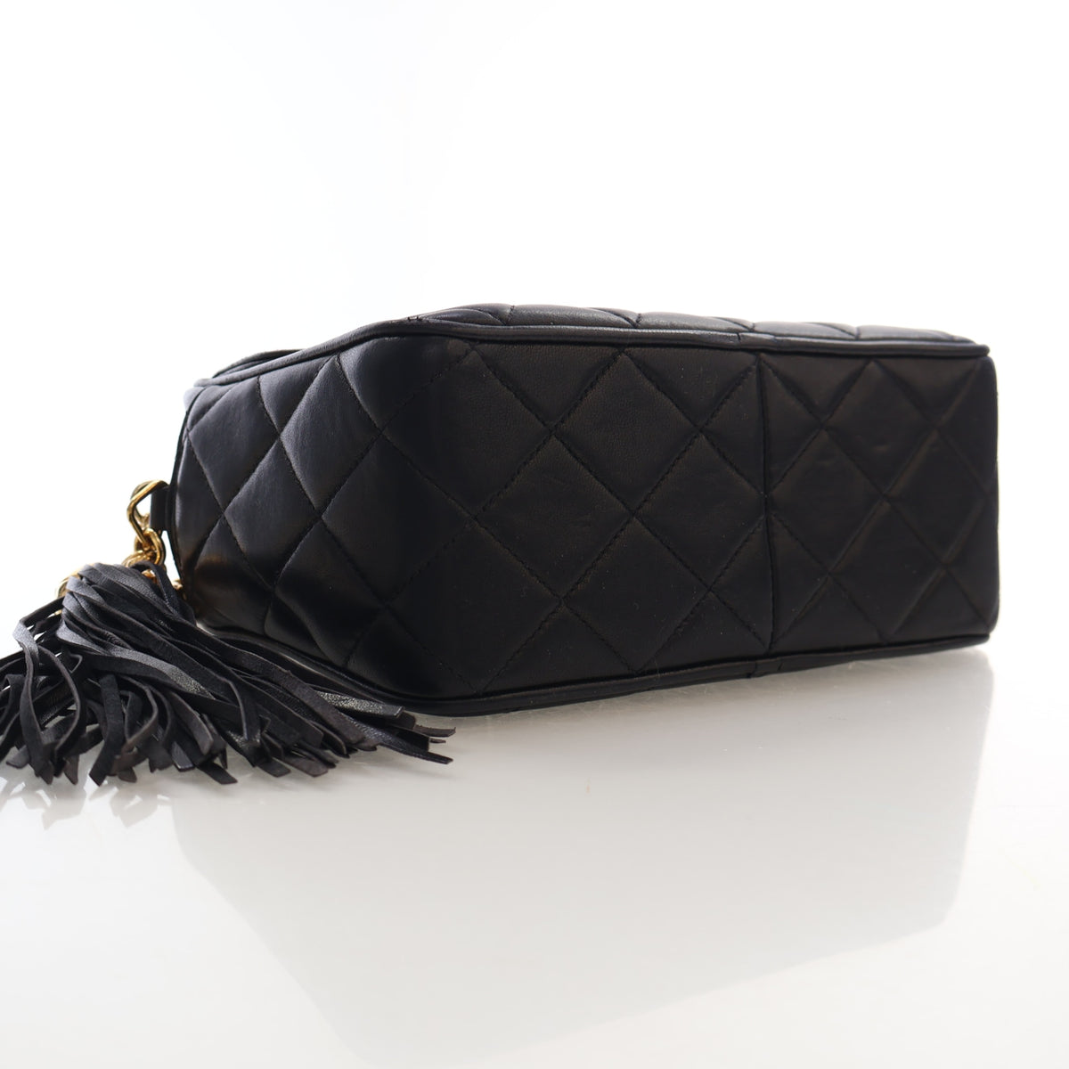 Chanel Vintage Small Lambskin Camera Bag with Chain, photo 6 of 19