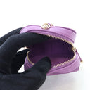 Chanel Mini Purple Lambskin...