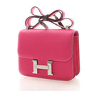 Hermes Rose Tyrien Epsom Co...
