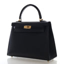Hermes Noir Veau Madame Sel...