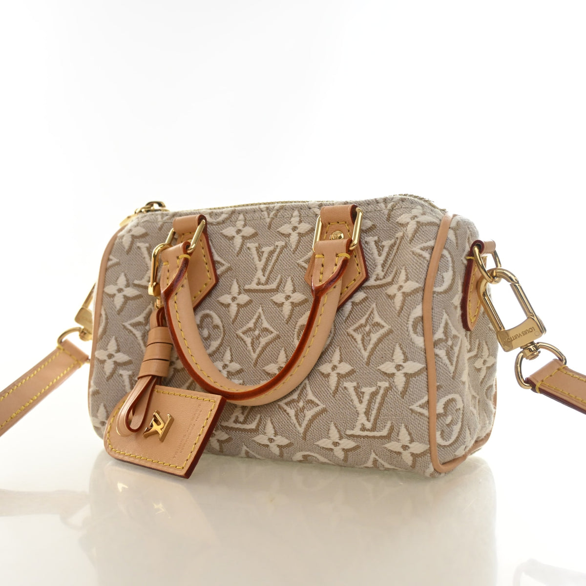 Louis Vuitton Jacquard Monogram Embleme Nano Speedy, photo 3 of 14