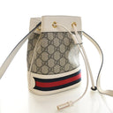 Gucci Mini GG Supreme Ophidia Bucket Bag
