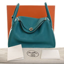 Hermes Bleu Paon Clemence L...