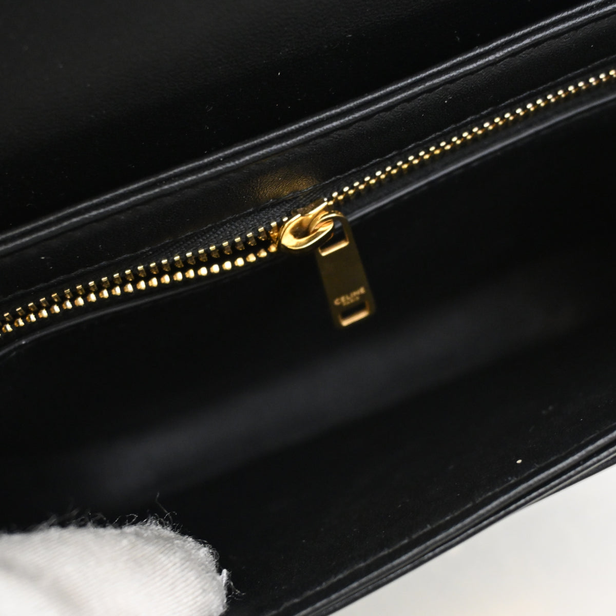 Celine Teen Shiny Calfskin Besace Clea, photo 12 of 15