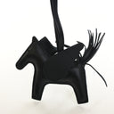 Hermes Noir Milo Lambskin R...