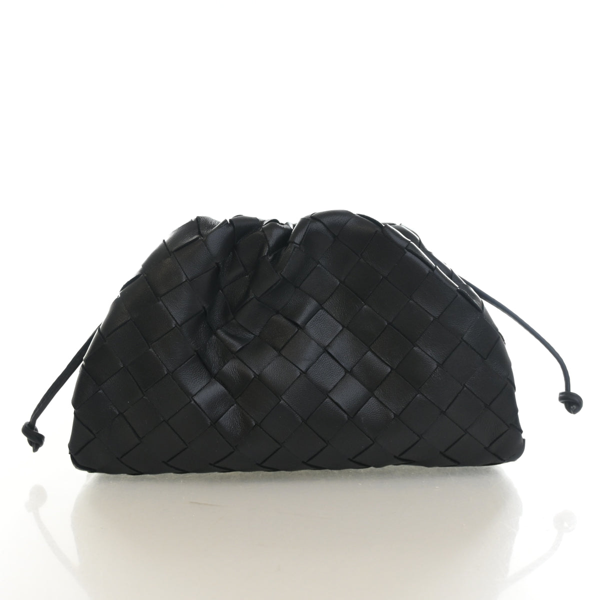 Bottega Veneta Mini Intrecciato Calfskin Pouch Crossbody Bag, photo 10 of 12