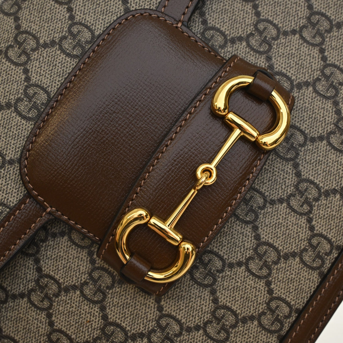 Gucci Medium GG Supreme Horsebit 1955, photo 4 of 12