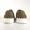 Chloe Suede Lauren Slip Ons...