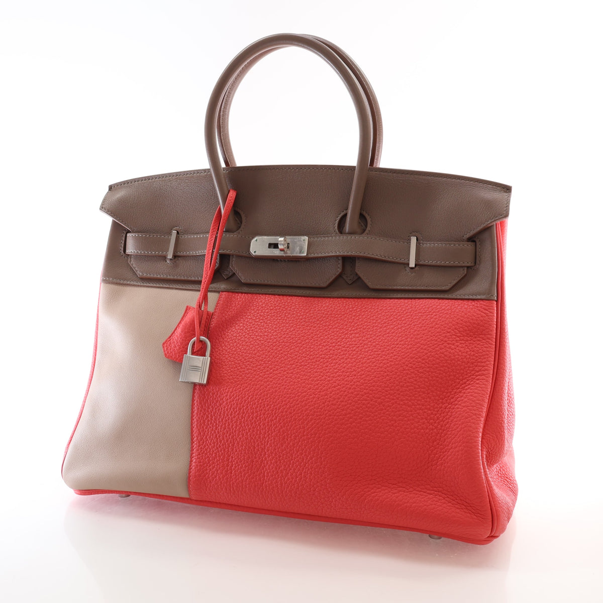 Hermes Rose Jaipur Clemence Birkin 35, photo 4 of 17