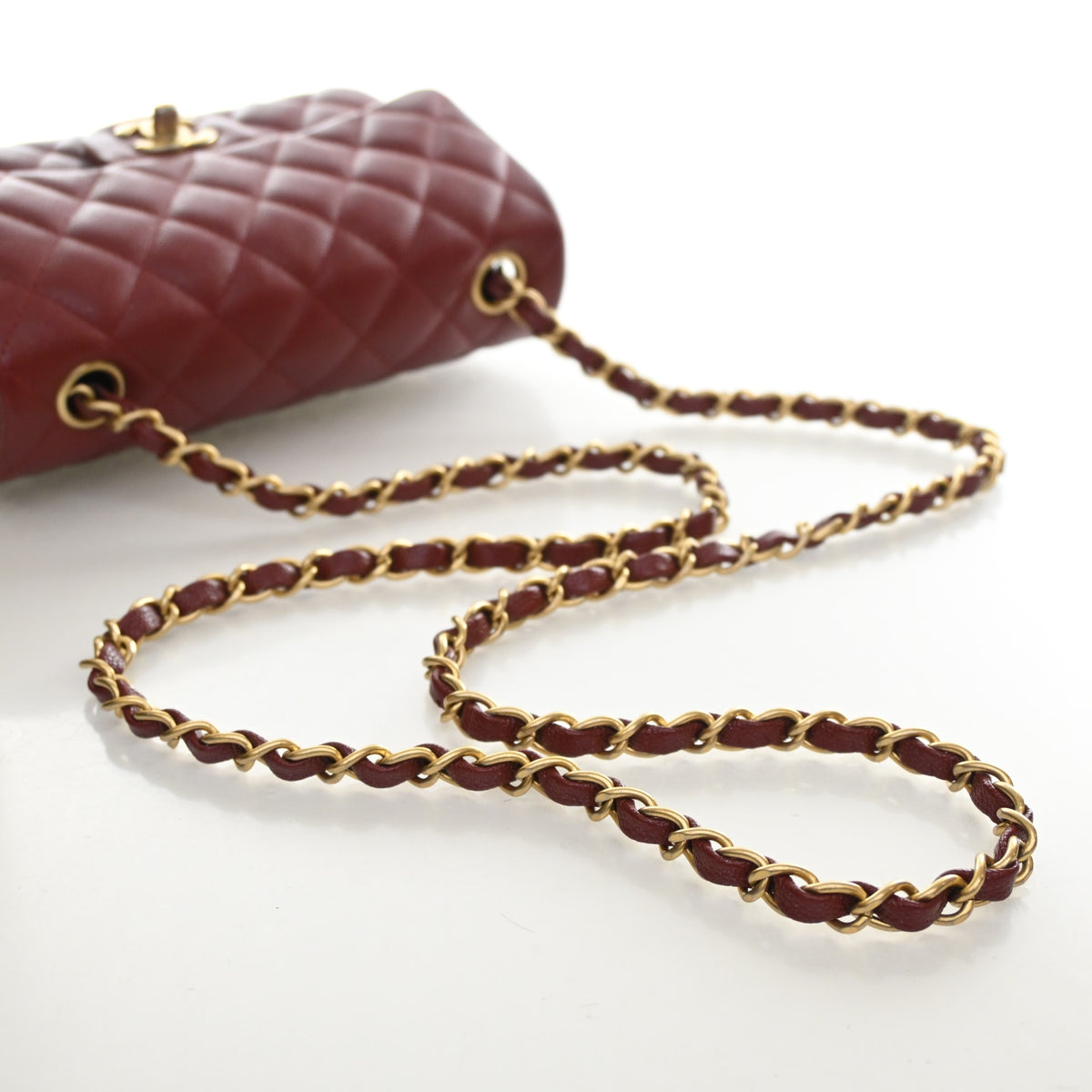Chanel Mini Caviar Rectangular Classic Flap Bag, photo 10 of 14